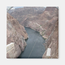 Colorado River Under Hoover Dam Fridge Magnet