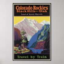 Colorado Rockies Black Hills and Utah Posters