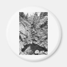 Colorado Rocky Mountain Black Gold Refrigerator Magnet