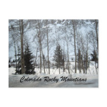 Colorado Rocky Mountains Post Card