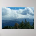 Colorado Rocky Mountains Poster