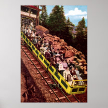 Colorado Springs Colorado Mt Manitou Incline Print