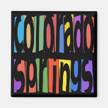 Colorado Springs Fridge Magnets