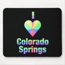 Colorado Springs -- Pastels Mousepad