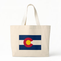 Colorado State Flag Tote Bags