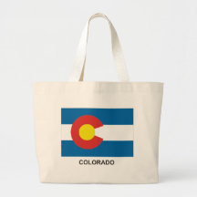 COLORADO State Flag bag