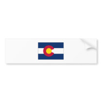 Colorado State Flag Bumper Sticker