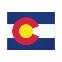 Colorado State Flag Gallery Wrap Canvas
