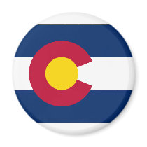 Colorado State Flag Fridge Magnets