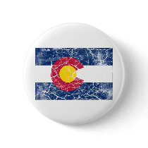 Colorado State Flag Vintage Buttons