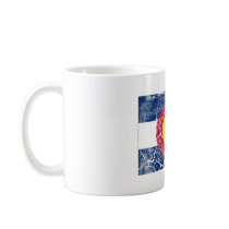 Colorado State Flag Vintage Mugs