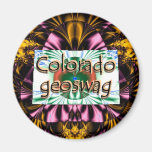 Colorado State Geocaching Supplies Magnet Geoswag
