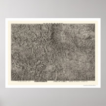 Colorado Topographical Map 1894 Print