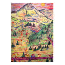 colorado  town business card