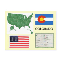 Colorado, USA Postcard