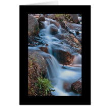 Colorado Waterfall 2 Card