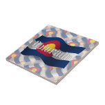 Colorado Waving Flag Tile