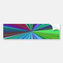 Colorburst Bumper Stickers