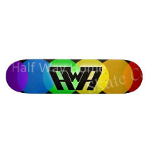 Colore à mi-chemin la plate-forme d'éclipse skateboards customisés