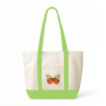 colored butterfly tote bags