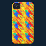 Colored Streaks Patterned iPhone4 Case casemate cases