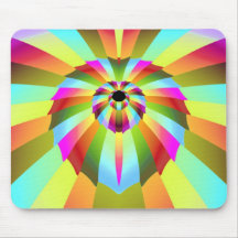 Colorful Abstract Design Mouse Pad