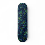 Colorful Blue Skateboard