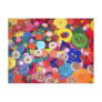 Colorful Button Collage Post Cards