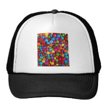 Colorful Chocolate Buttons Hat