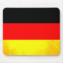 Colorful Contrast German Flag Mousepad