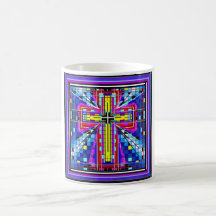Colorful Cross Mug