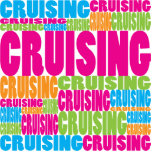 Colorful Cruising Cut Out