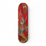 Colorful Dragon Skateboard