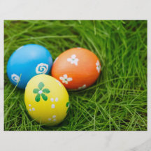 Colorful Easter's eggs Flyer