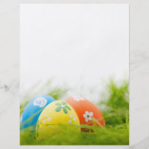 Colorful Easter's eggs Personalized Flyer