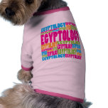 Colorful Egyptology Dog Clothes