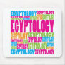 Colorful Egyptology Mouse Pad