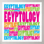 Colorful Egyptology Print