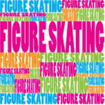 Colorful Figure Skating Photo Sculptures