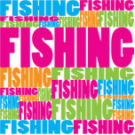 Colorful Fishing Photo Cut Out