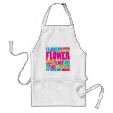 Colorful Flower aprons