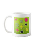Colorful Flowers Kaffee Haferl