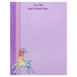 Colorful Giraffe Letterhead