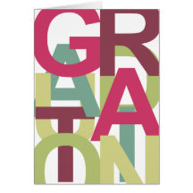 Colorful Graduation Card