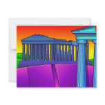 Colorful Greek Themed Party Invitation Ancient