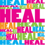 Colorful Heal Photo Cutout