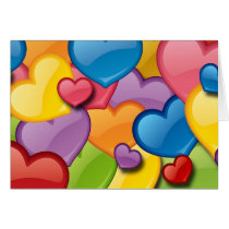 COLORFUL HEARTS COLLAGE