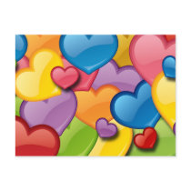 COLORFUL HEARTS COLLAGE