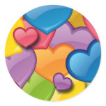 COLORFUL HEARTS COLLAGE