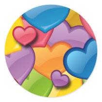 COLORFUL HEARTS COLLAGE